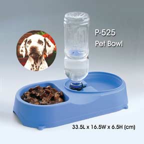 Pet Bowl With Water Dispenser